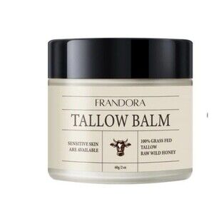 FRANDORA Beef Tallow and Honey Balm for Skin, All-Natural Moisturizer Face 2 Oz